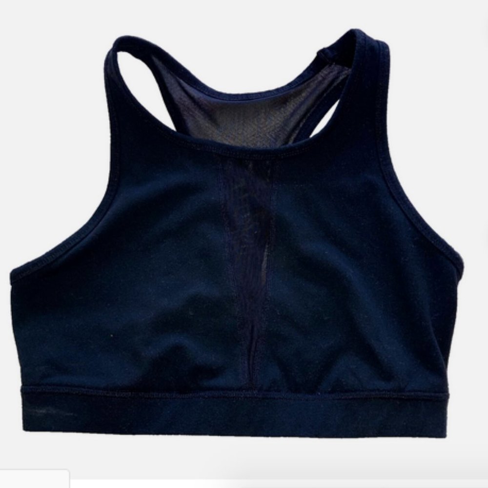 GAIAM Sports Bra Size Medium Black Racerback